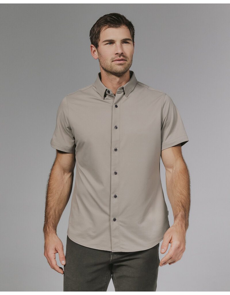 7 Diamonds 7Diamonds Owen Short Sleeve Shirt Clay