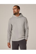 7 Diamonds 7Diamonds Roarke Herringbone Hoodie Light Grey