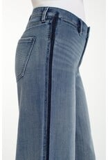 Liverpool Los Angeles Liverpool Super Stride Wide Leg with Shadow Cuff 30" inseam