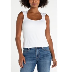 Liverpool Los Angeles Liverpool Sleeveless Built In Bra Knit Top