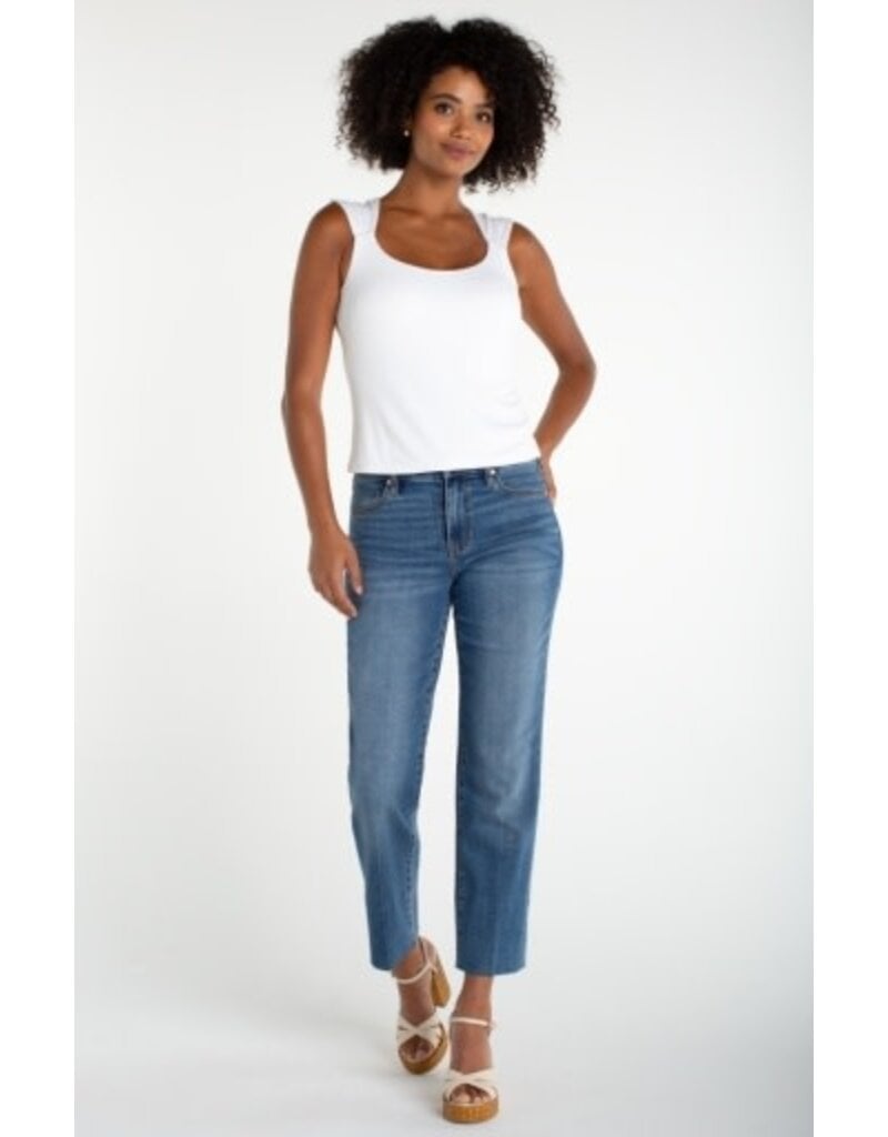 Liverpool Los Angeles Liverpool Sleeveless Built In Bra Knit Top