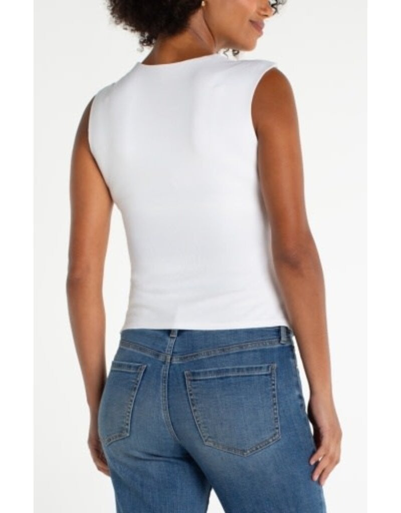 Liverpool Los Angeles Liverpool Sleeveless Built In Bra Knit Top