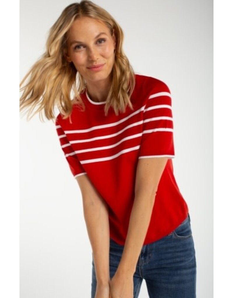 Liverpool Los Angeles Liverpool Short Sleeve  Crew Neck Sweater