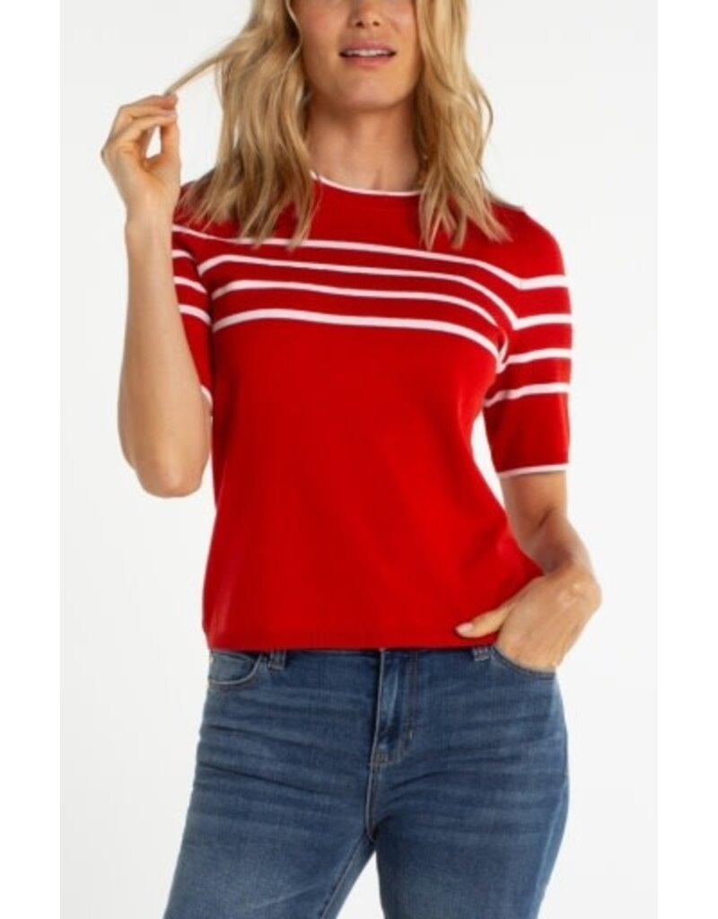 Liverpool Los Angeles Liverpool Short Sleeve  Crew Neck Sweater