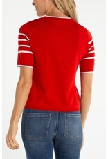 Liverpool Los Angeles Liverpool Short Sleeve  Crew Neck Sweater