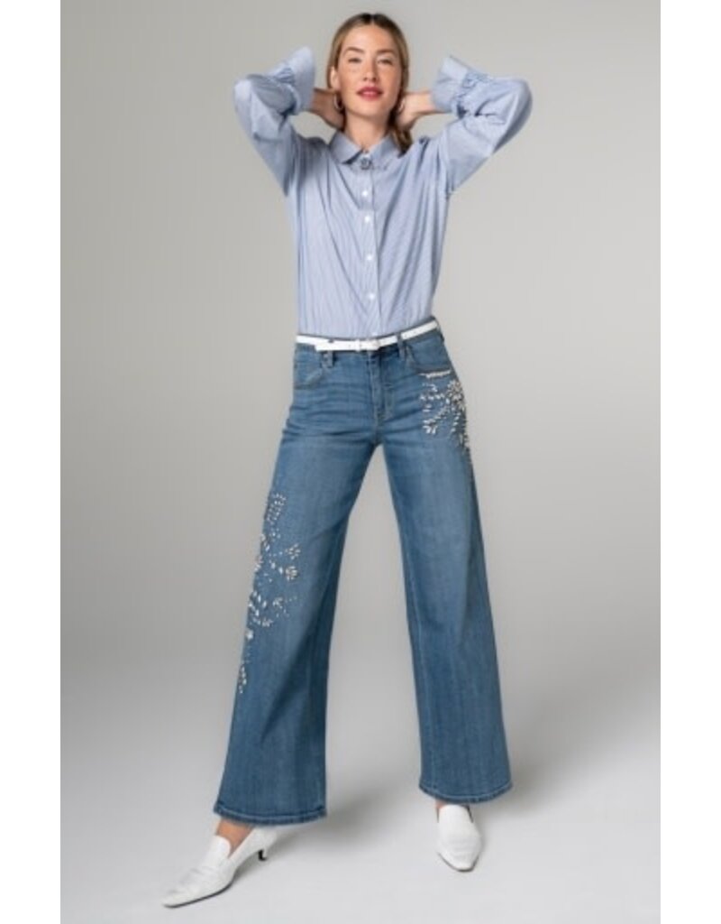 Liverpool Los Angeles Liverpool Stride Wide Leg 30" inseam