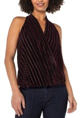 Liverpool Los Angeles Liverpoool Sleeveless Crossover Knit Top