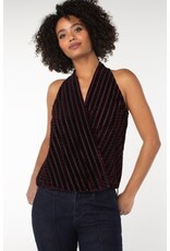 Liverpool Los Angeles Liverpoool Sleeveless Crossover Knit Top