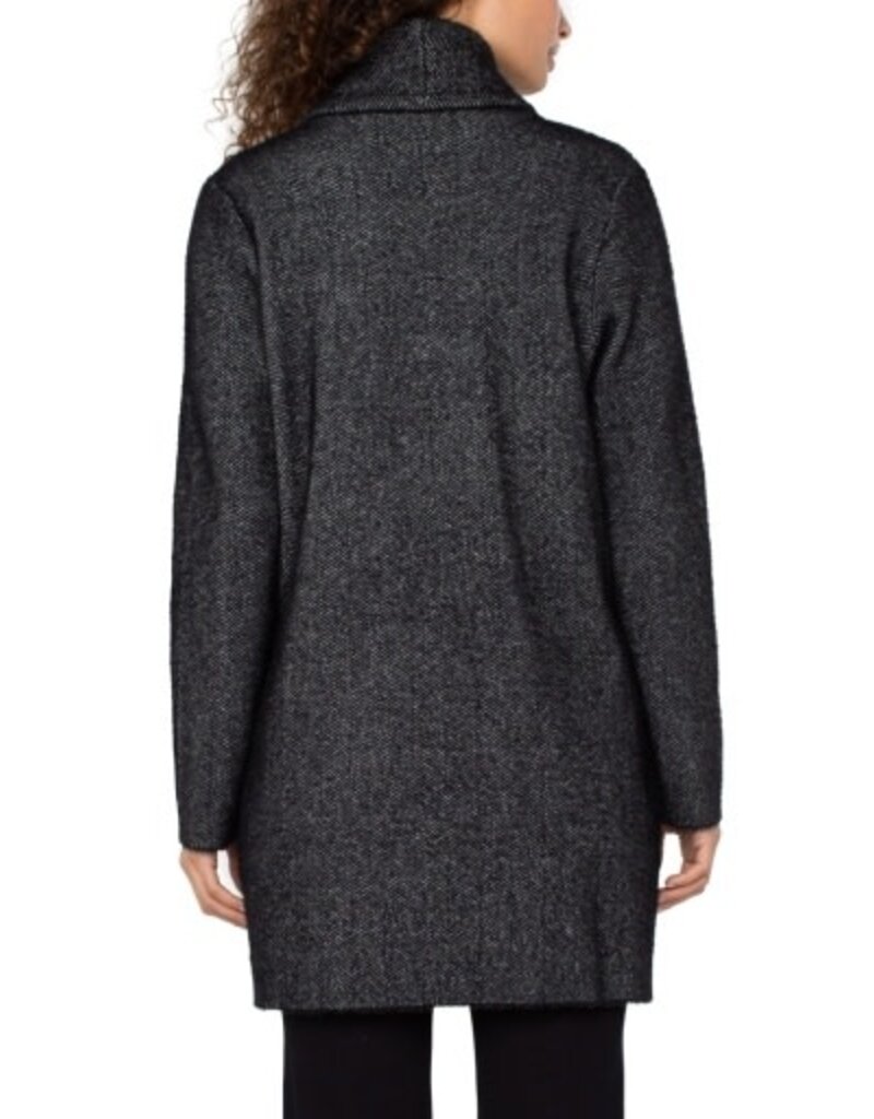 Liverpool Los Angeles Liverpool Long Sleeve Open Knit Shawl Sweater Coat