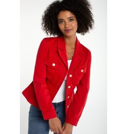Liverpool Los Angeles Liverpoool Peplum Jacket with Tab Detail