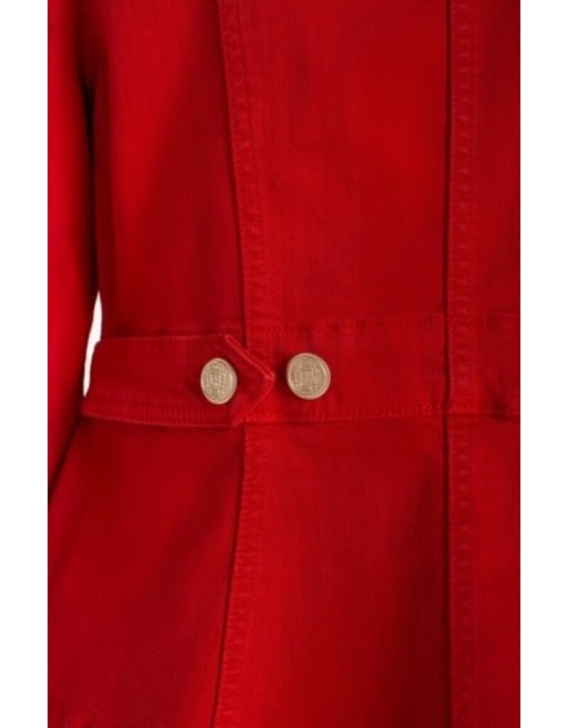 Liverpool Los Angeles Liverpoool Peplum Jacket with Tab Detail