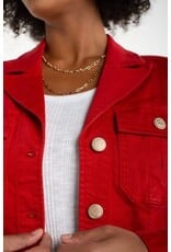 Liverpool Los Angeles Liverpoool Peplum Jacket with Tab Detail