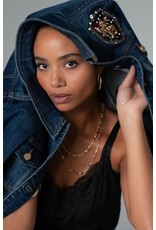 Liverpool Los Angeles Liverpool Luxe Classic Jean Jacket Steady Heart