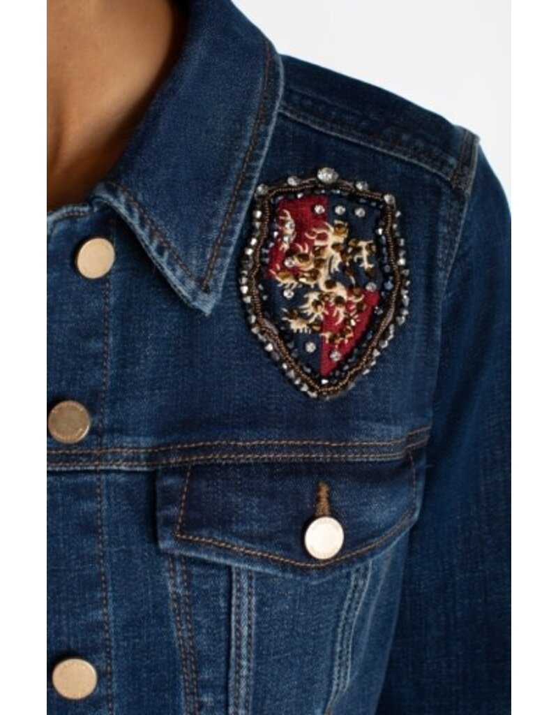 Liverpool Los Angeles Liverpool Luxe Classic Jean Jacket Steady Heart