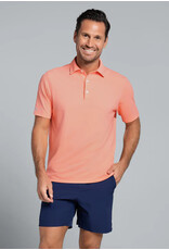 IBKul IBKul Solid Short Sleeve Polo Peach
