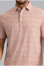 IBKul IBKul Mirabel Short Sleeve Polo Peach/Stone/Charcoal