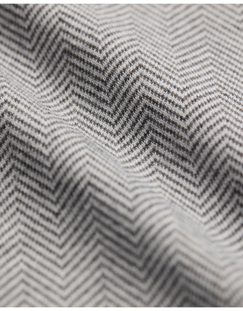 7 Diamonds 7Diamonds Roarke Herringbone Hoodie Light Grey