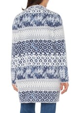 Liverpool Los Angeles Liverpool Long Sleeve Open Front Sweater Coat