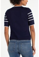 Liverpool Los Angeles Liverpool Short Sleeve  Crew Neck Sweater