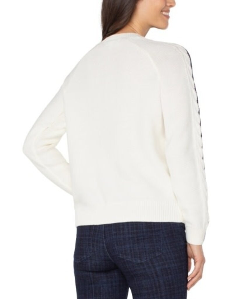 Liverpool Los Angeles Liverpool Long Sleeve Crew Neck Raglan Sweater