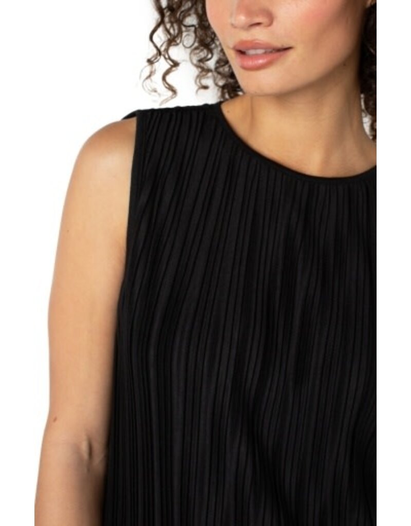 Liverpool Los Angeles Liverpool Sleeveless Crew Neck Knit Top