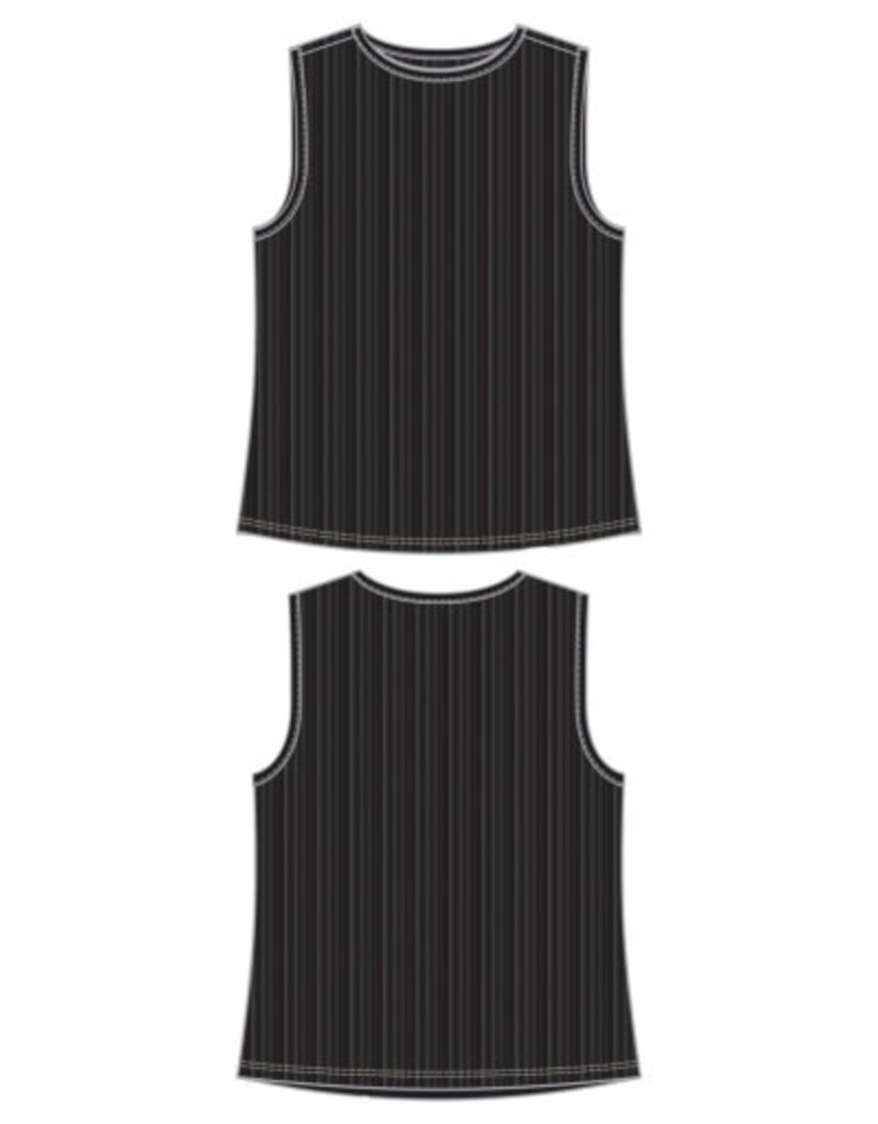 Liverpool Los Angeles Liverpool Sleeveless Crew Neck Knit Top