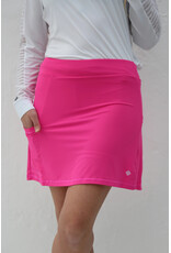 Famara Golf Famara Kick Pleat Skort Hot Pink