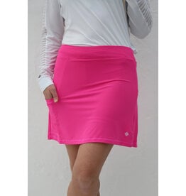 Famara Golf Famara Kick Pleat Skort Hot Pink