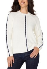 Liverpool Los Angeles Liverpool Long Sleeve Crew Neck Raglan Sweater