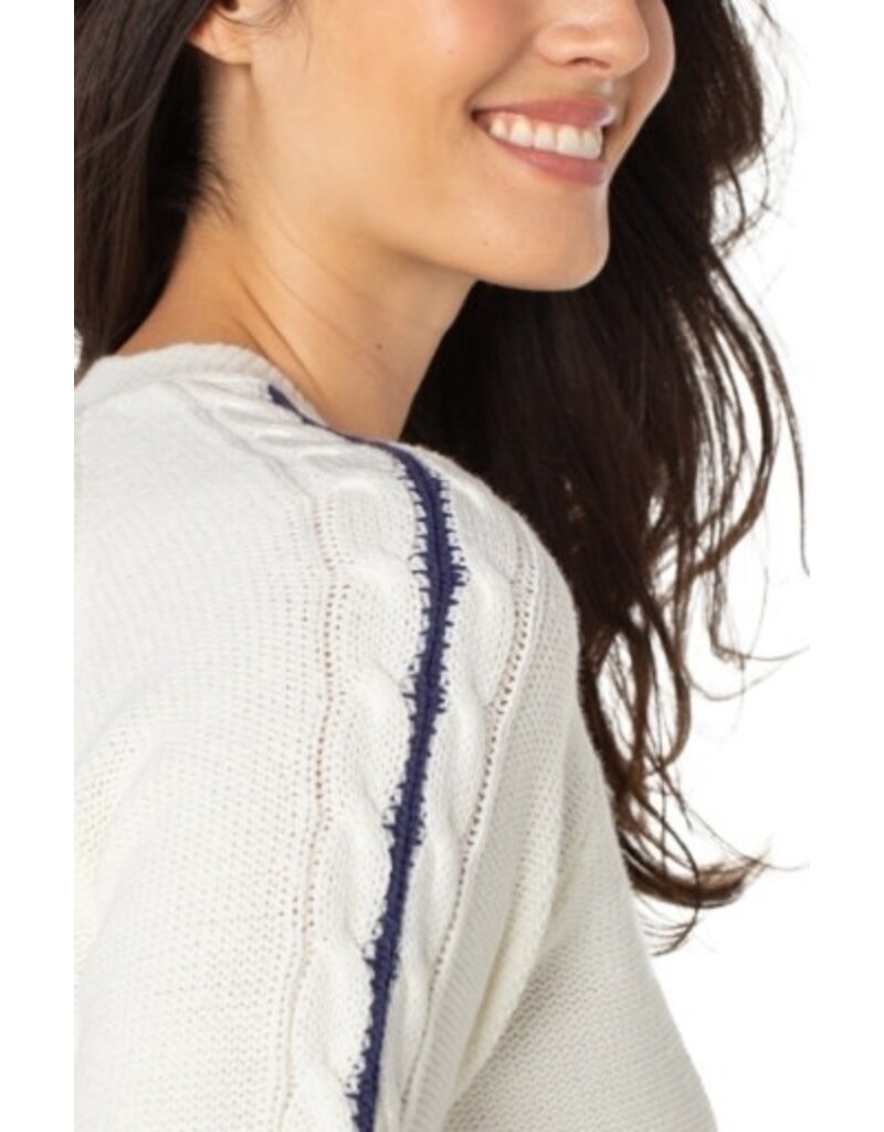 Liverpool Los Angeles Liverpool Long Sleeve Crew Neck Raglan Sweater