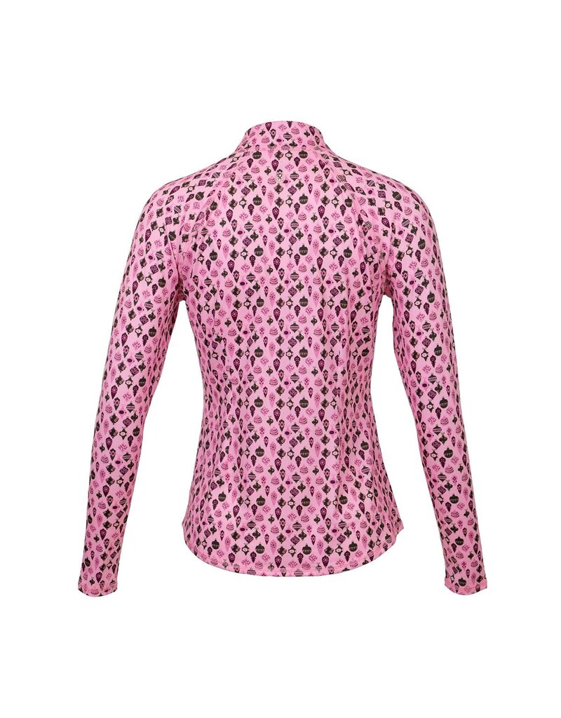 Jofit Jofit Long Sleeve UV Mock Winter Whimsy