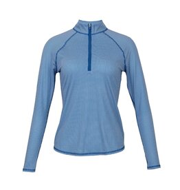 Jofit Jofit Long Sleeve UV Mock Seafarer Check