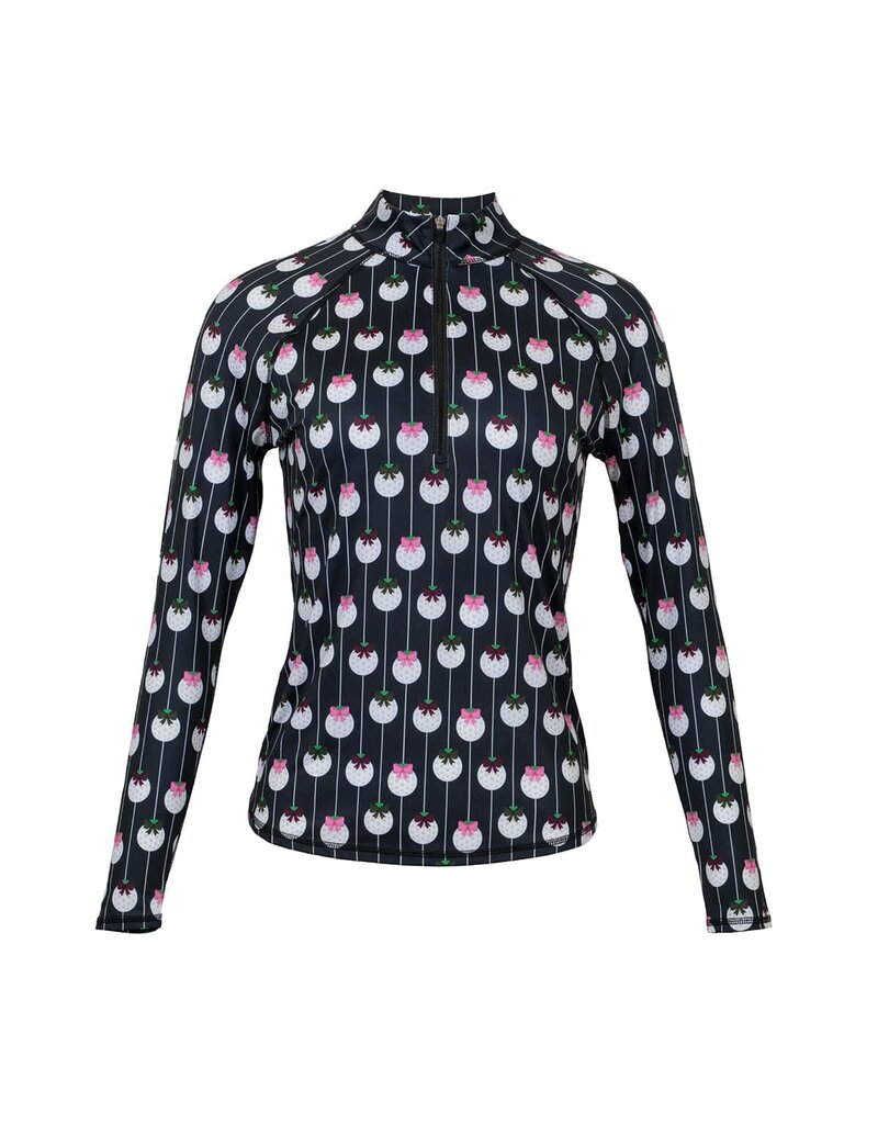 Jofit Jofit Long Sleeve UV Mock Have a Ball