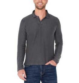 Liverpool Los Angeles Liverpool Long Sleeve Polo Black