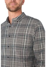 Liverpool Los Angeles Liverpool Long Sleeve Button Up Shirt Teal Multi