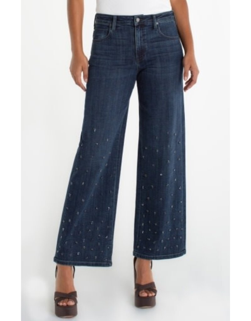 Liverpool Los Angeles Liverpool Stride Wide Leg 30" Crystal Lake