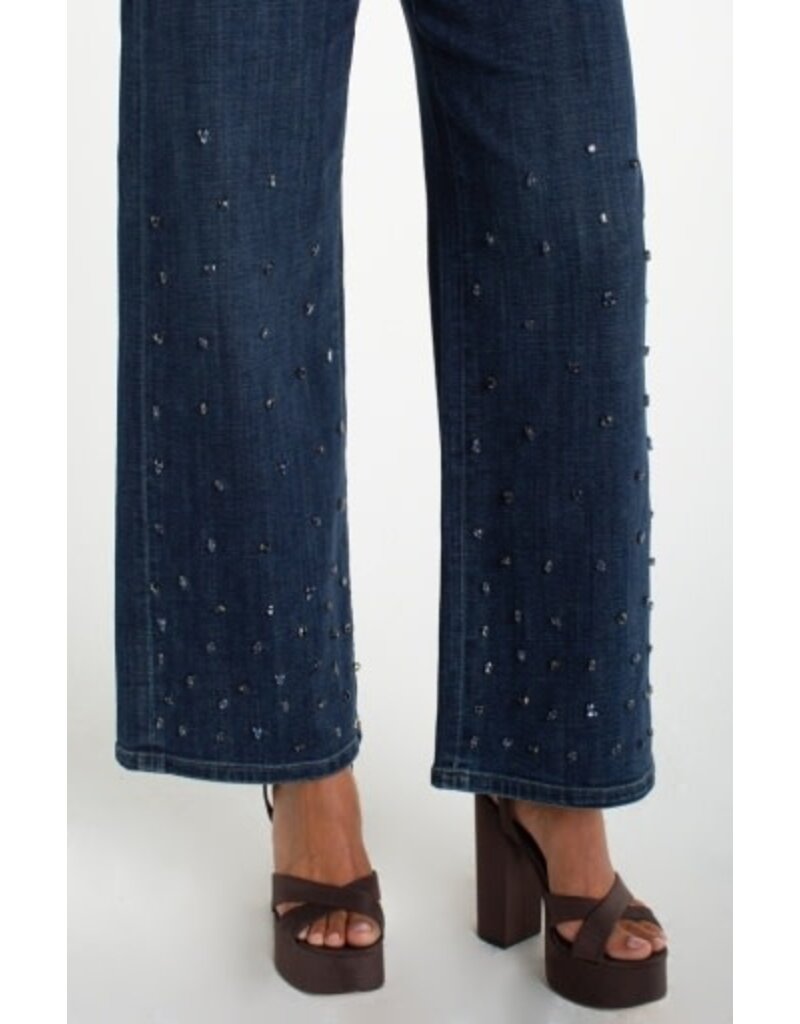 Liverpool Los Angeles Liverpool Stride Wide Leg 30" Crystal Lake