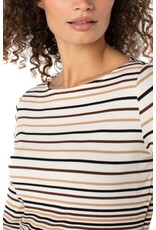 Liverpool Los Angeles Liverpool Long Sleeve Boat Neck Knit Top