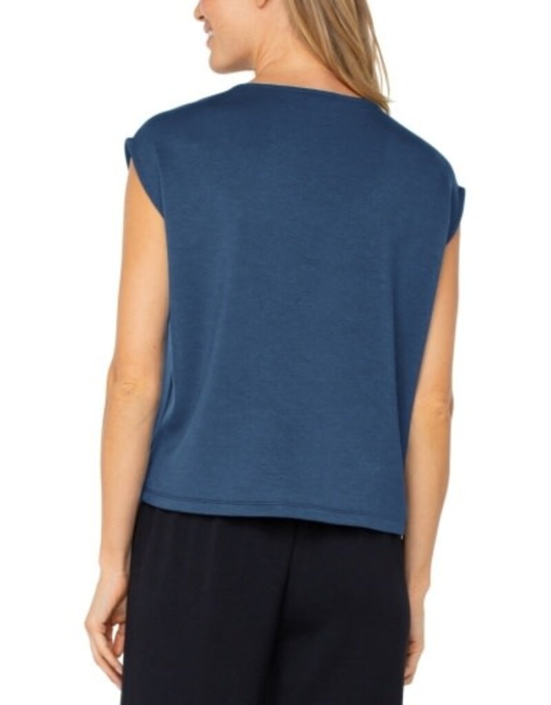 Liverpool Los Angeles Liverpool Dolman Sleeve V-Neck Top