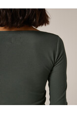 7 Diamonds 7Diamonds MODAL RIBBED BOATNECK TOP
