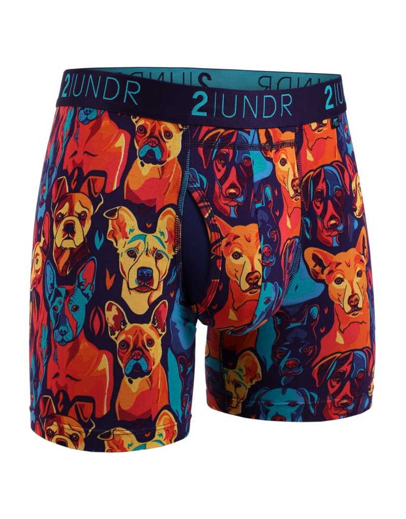 2UNDR 2UNDR Swing Shift Boxer Brief Mans Best Friend