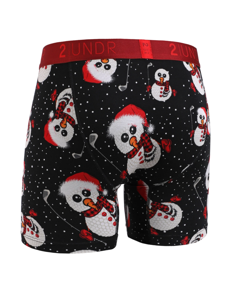 2UNDR 2UNDR Swing Shift Boxer Brief Black Frost