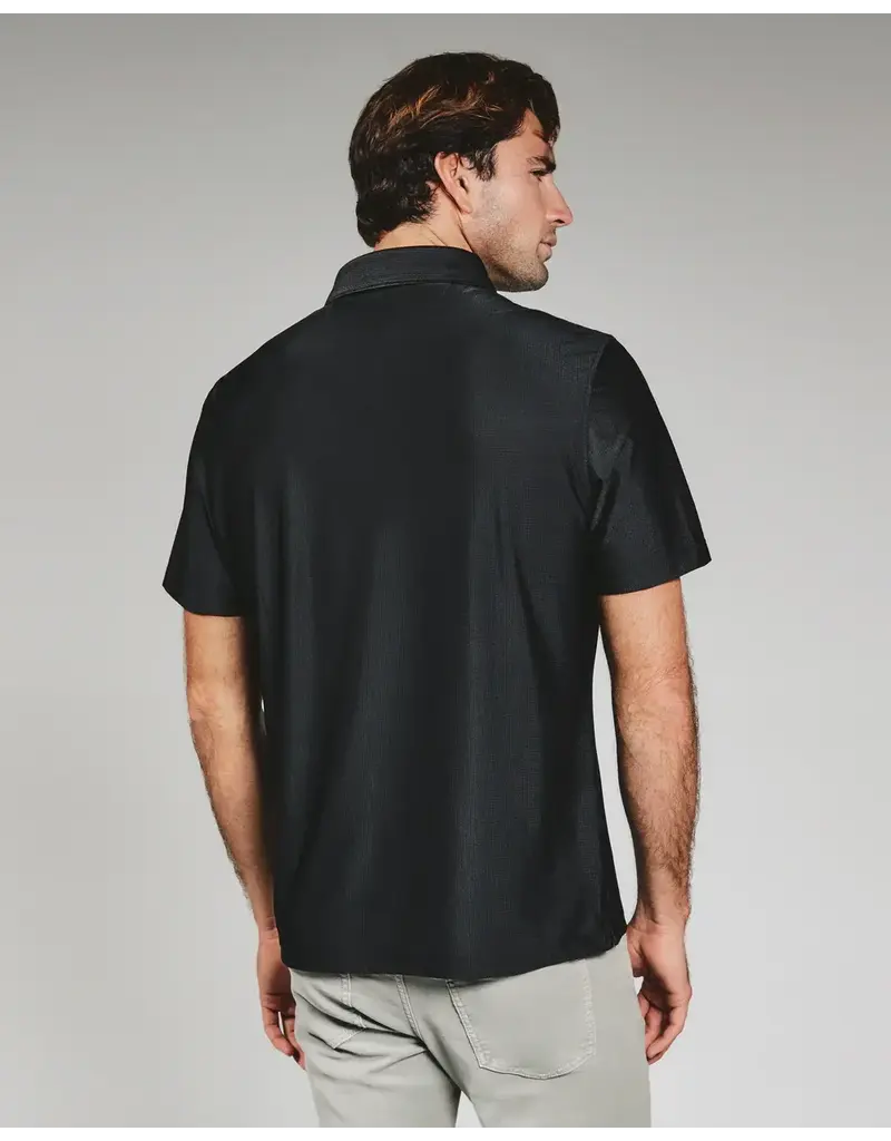 7 Diamonds 7 Diamonds Roswell Polo Black