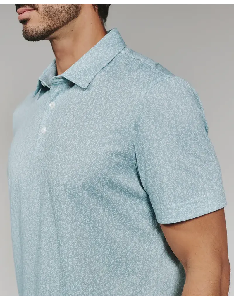 7 Diamonds 7 Diamonds Somerset Polo Seafoam