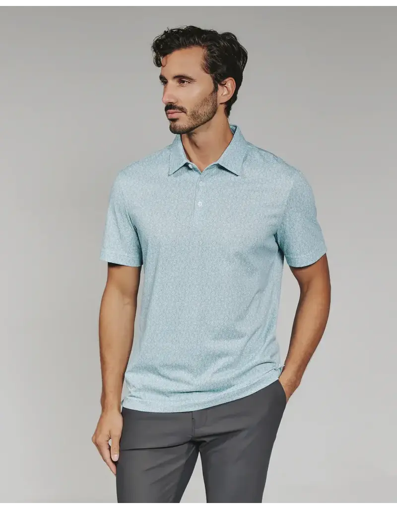 7 Diamonds 7 Diamonds Somerset Polo Seafoam
