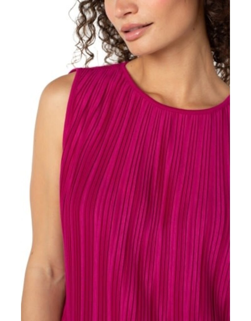 Liverpool Los Angeles Liverpool Sleeveless Crew Neck Knit Top