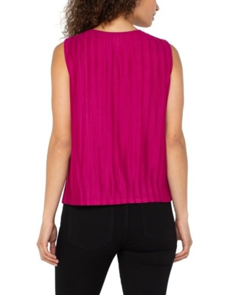 Liverpool Los Angeles Liverpool Sleeveless Crew Neck Knit Top