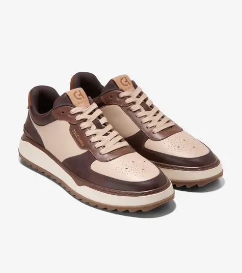 Cole Haan Grandpro Crossover Golf Shoes Oat/Madeira Waterproof