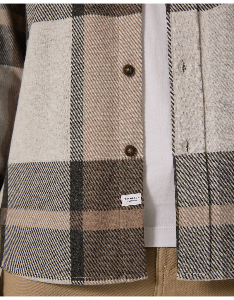 7 Diamonds 7Diamonds Generation Long Sleeve Shirt Beige