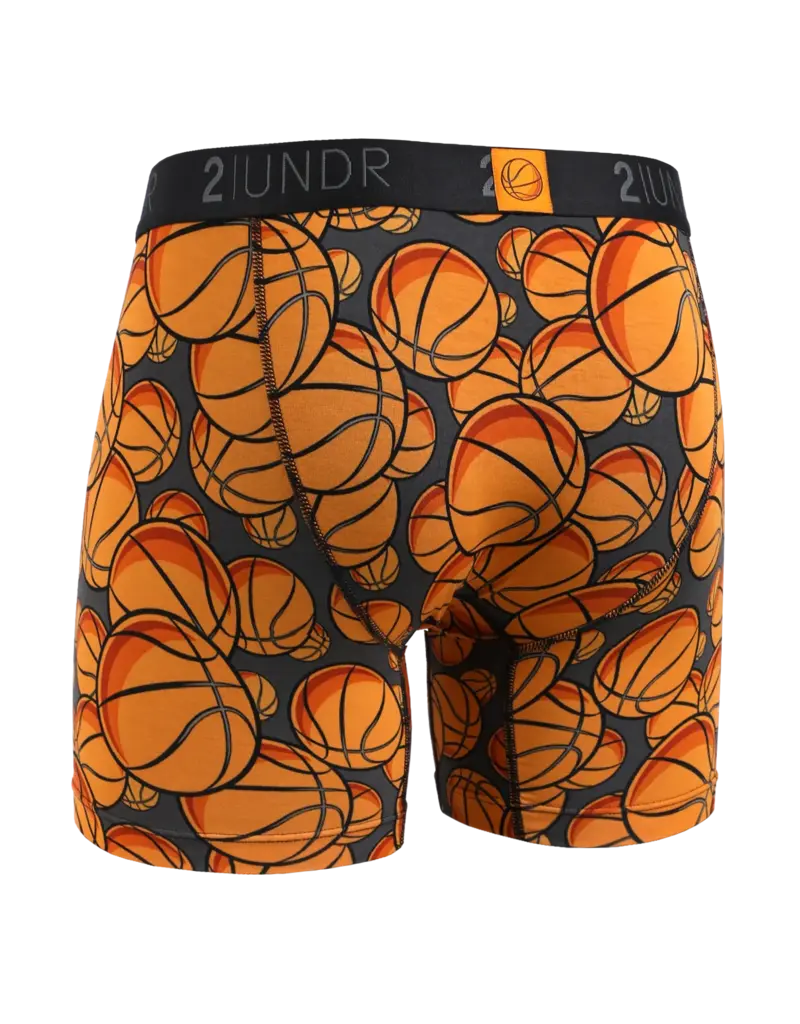 2UNDR 2UNDR Swing Shift Boxer Brief Hoops